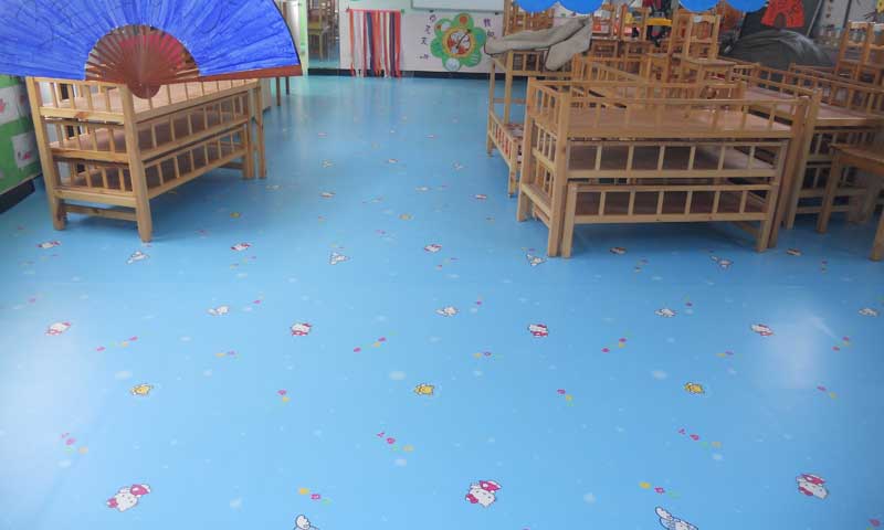 北京大興區張公垡幼兒園地板